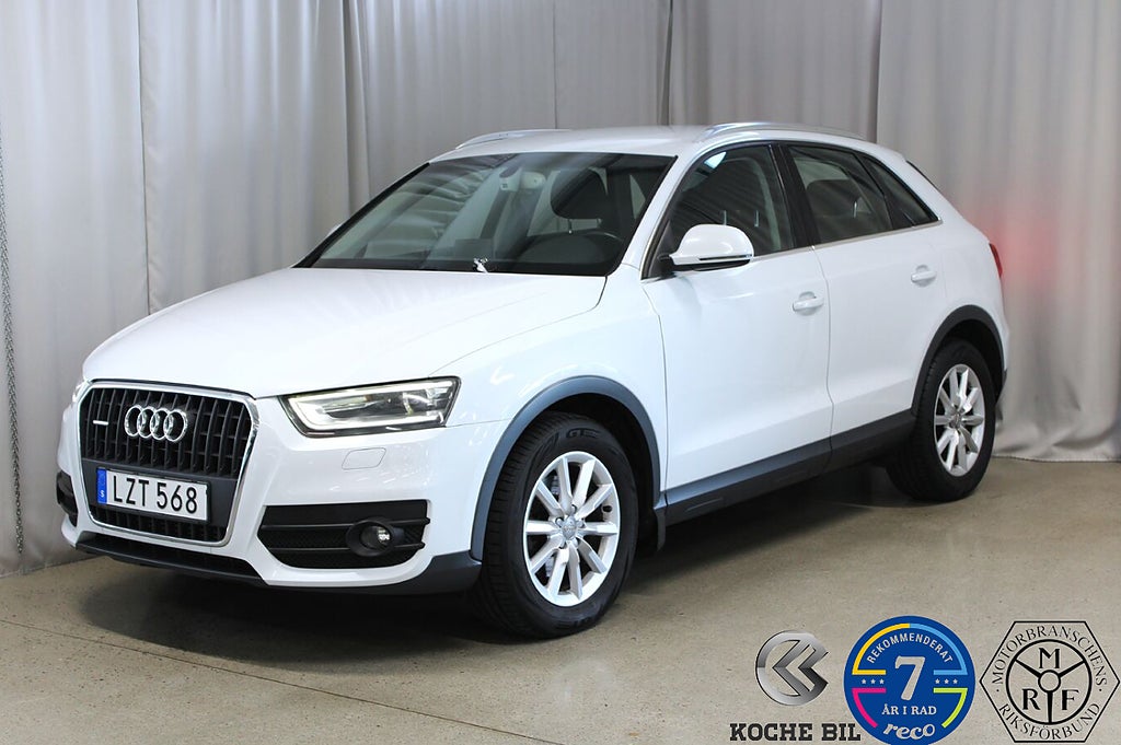 Audi Q3 2.0 TDI 177HK, quattro S Tronic, Dragkrok, S&V-hjul