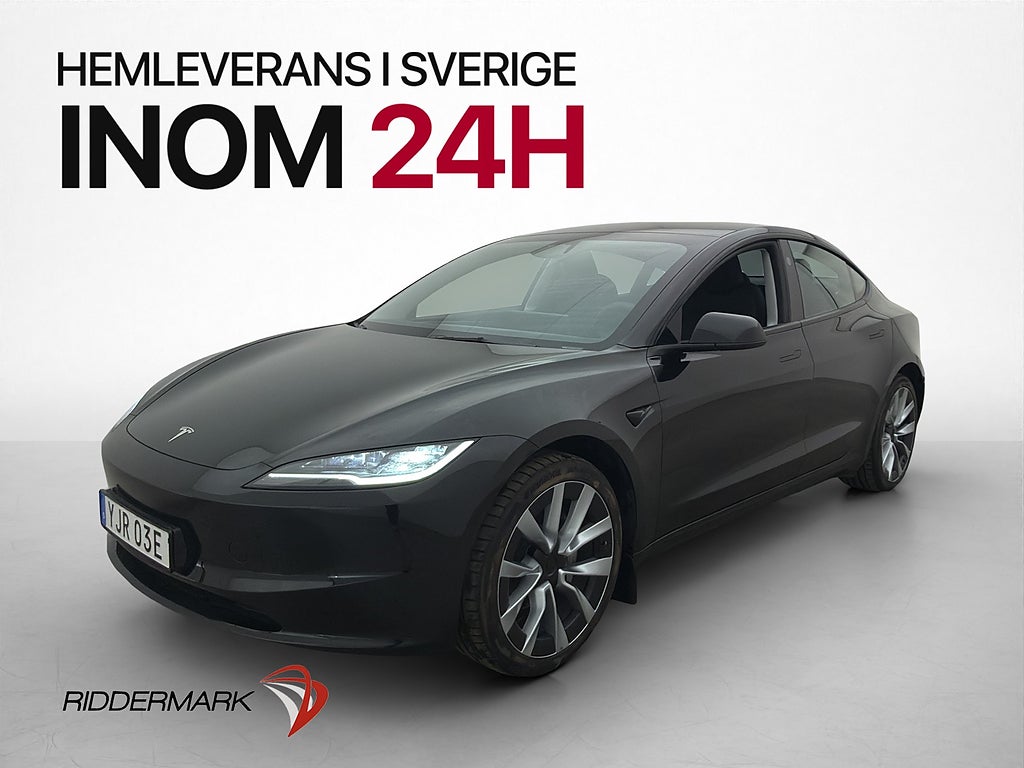 Tesla Model 3 Standard Range Autopilot Värmepump Pano