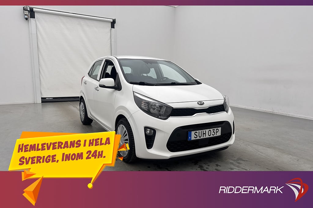 Kia Picanto 1.0 MPI Advance Kamera Apple CarPlay Rattvärme