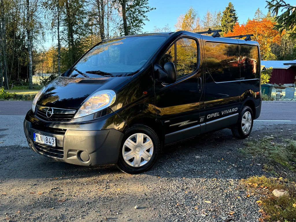 Opel Vivaro Skåpbil 2.9t 2.0 CDTI. 12900 Mil, Dragkrok