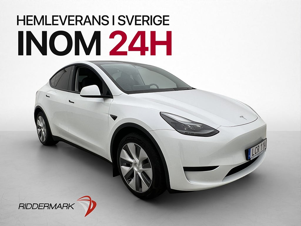 Tesla Model Y Standard Range Pano Dragkrok AP Svensksåld