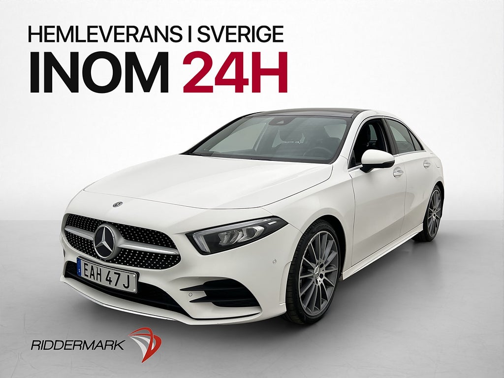 Mercedes-Benz A180 d AMG Pano Wide Burm Kamera Navi Drag