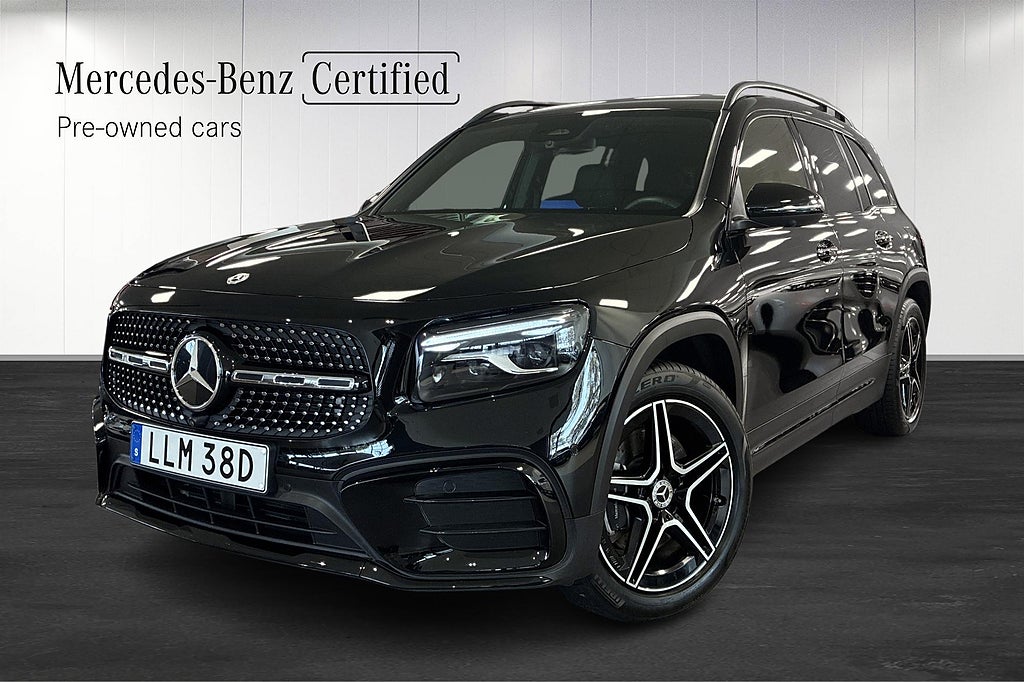 Mercedes-Benz GLB 220 d 4-Matic 7-Sits AMG Premium Värmare Burmester Drag