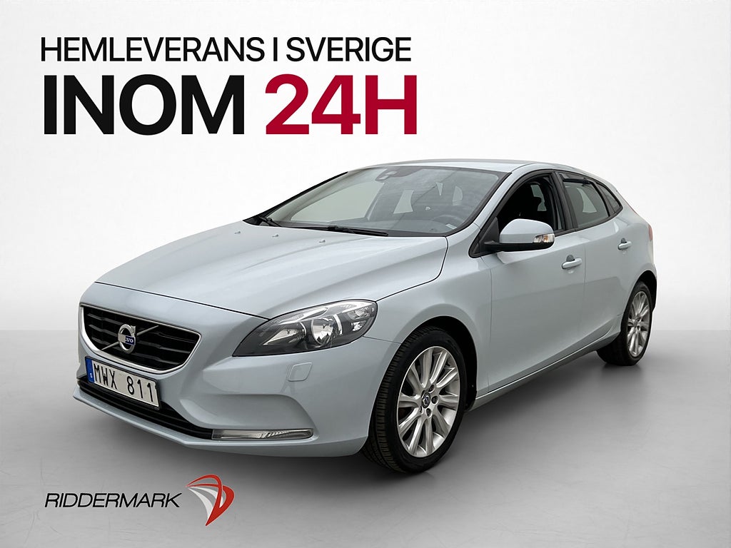 Volvo V40 D2 115hk Kinetic Värmare Kamera Bytt-Kamrem
