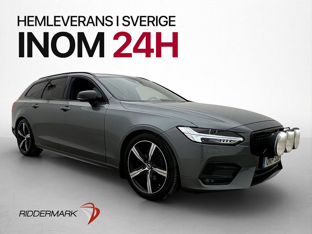 Volvo V90 D4 AWD R-Design Värmare Dragkrok Kamera MOMS