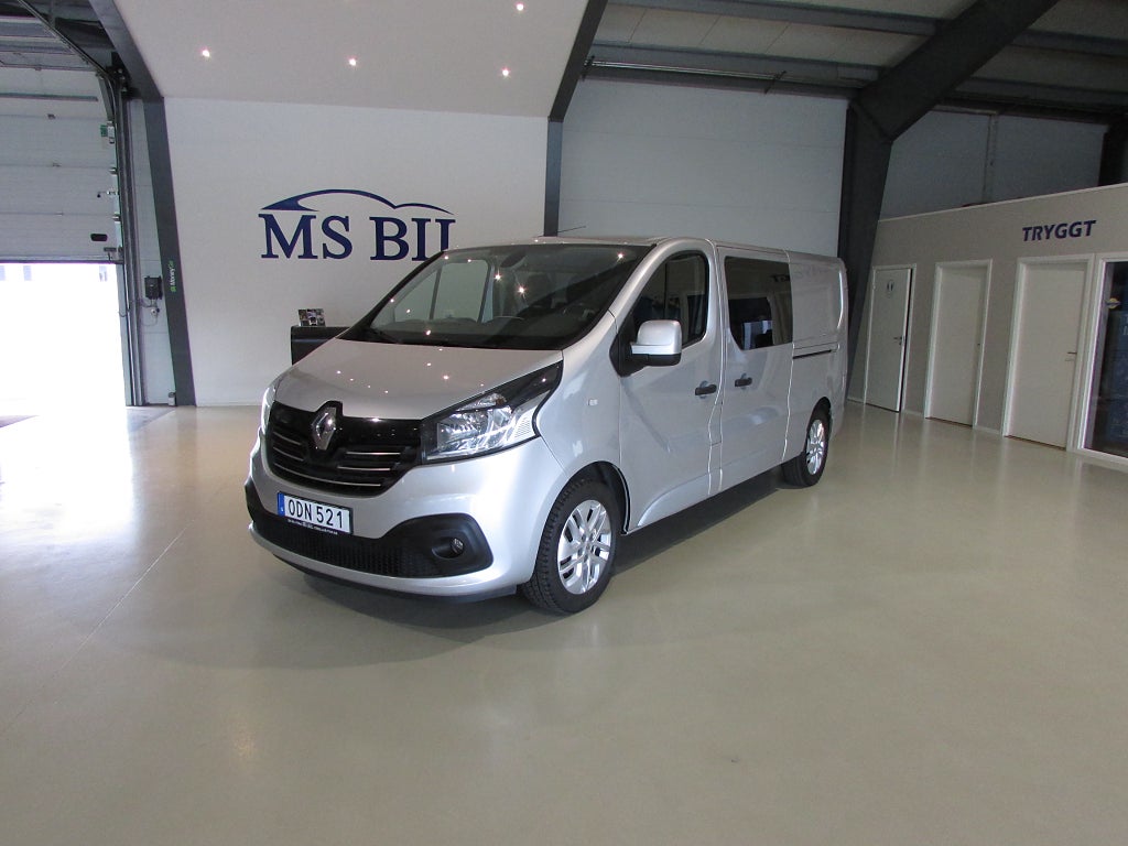 Renault trafic 6SITS Skåpbil  145HK Euro 6 DRAG NAVI KAMERA 