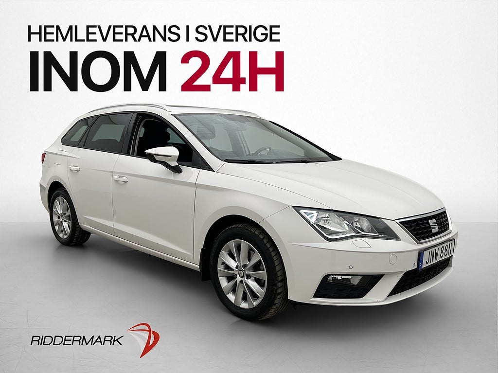 Seat Leon ST 1.5 TGI 130hk Panorama Kamera Sensor CarPlay