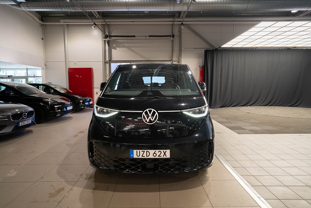 Volkswagen ID. Buzz 82 kWh 5-sits BLACK DRAG KAMERA 1-ÄGARE MOMS