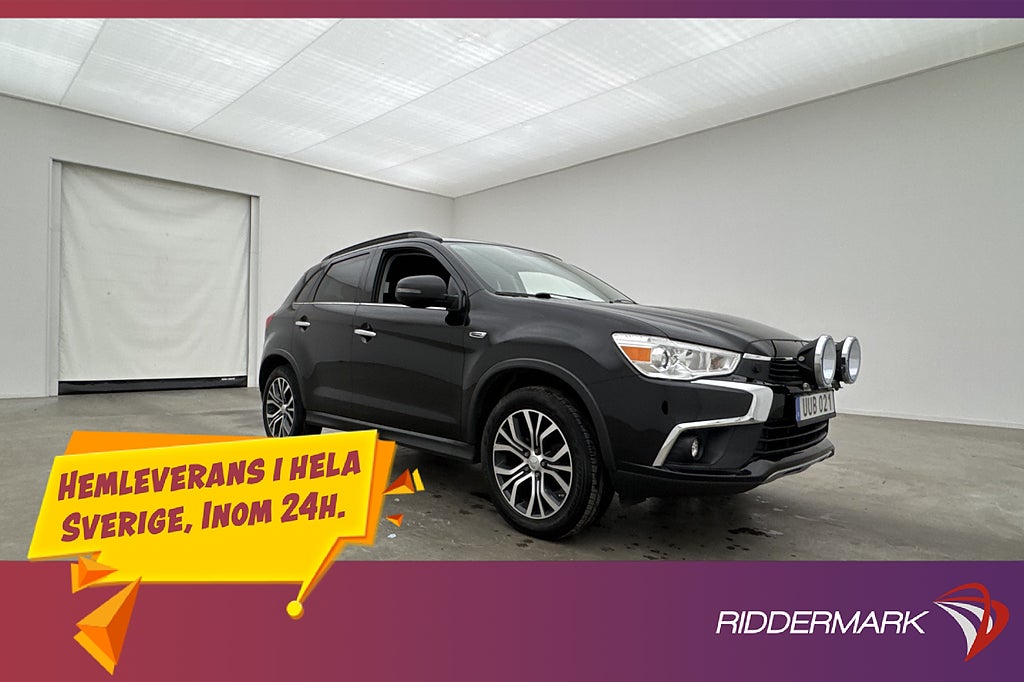 Mitsubishi ASX 2.2 Di-D 4WD 150hk Kamera 2 Brukare Dragkrok