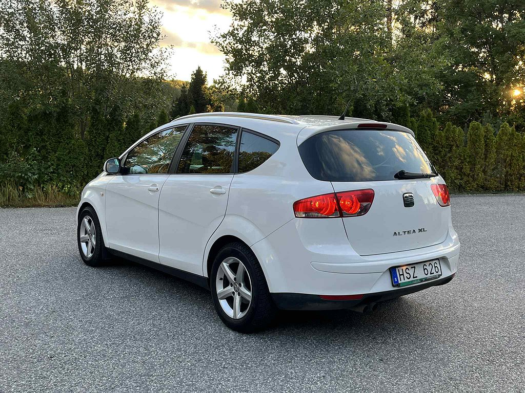 SEAT Altea XL 2.0 TDI DPF 8v DSG Sekventiell, 140hk, 2009