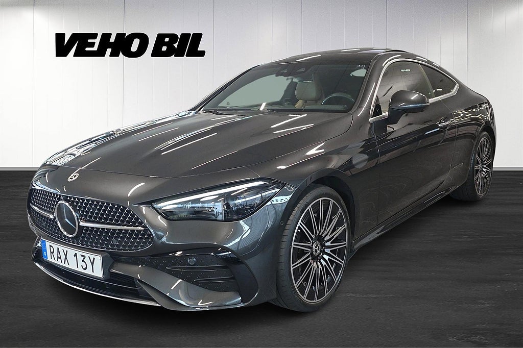 Mercedes-Benz CLE 300 4MATIC Coupé Drag Burmester Panorama Rattvärme