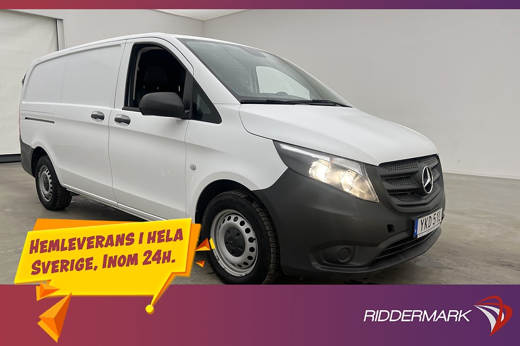 Mercedes-Benz Vito L2 110 Värmare Drag Skinn V-inredd Moms