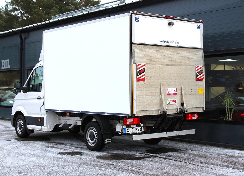 Volkswagen crafter Chassi 35 Volymskåp, BG-Lyft, 3,99% Ränta
