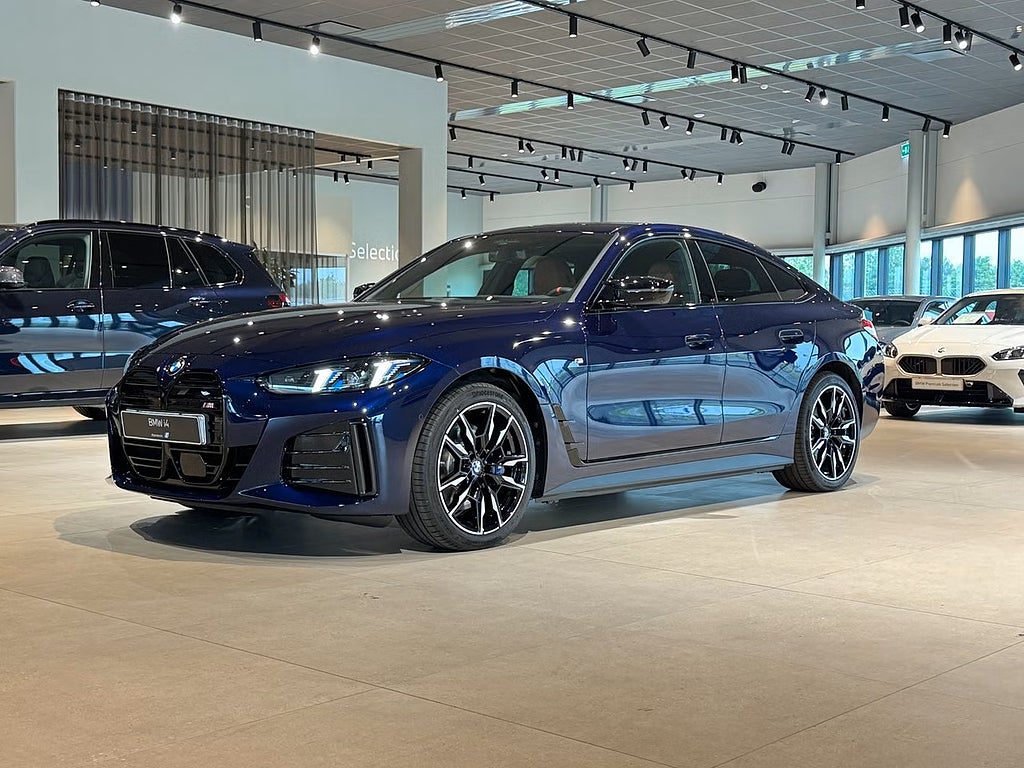 BMW i4 M60 xDrive H/K Elstolar Drag D/A Pro Rattvärme 601hk