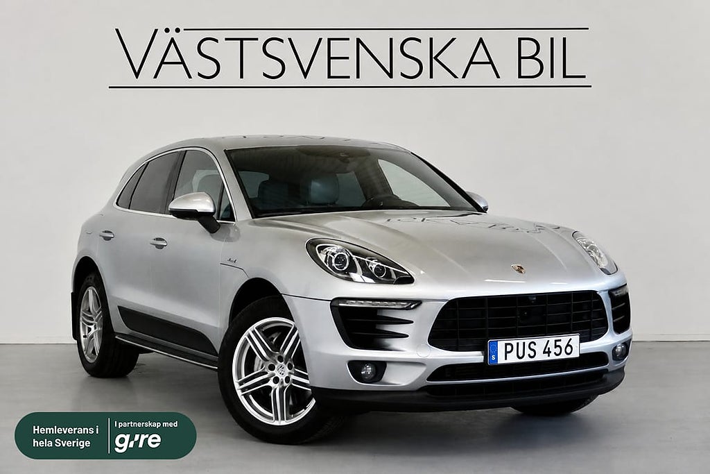 Porsche Macan S Diesel 258hk 360°/Drag/Värmare/3,45% Ränta