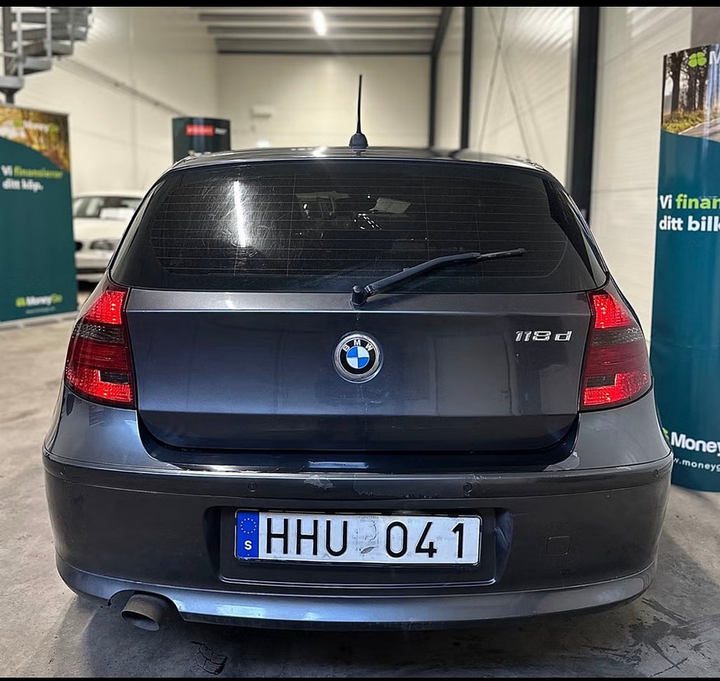 BMW 118d 5-dörrars Manuell, 143hk, 2008