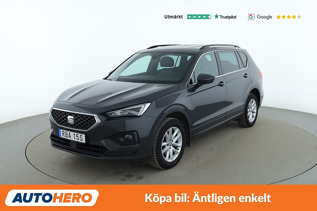 Seat Tarraco 5-seater 7 Sits / Drag, CarPlay, Värmare, Cockpit