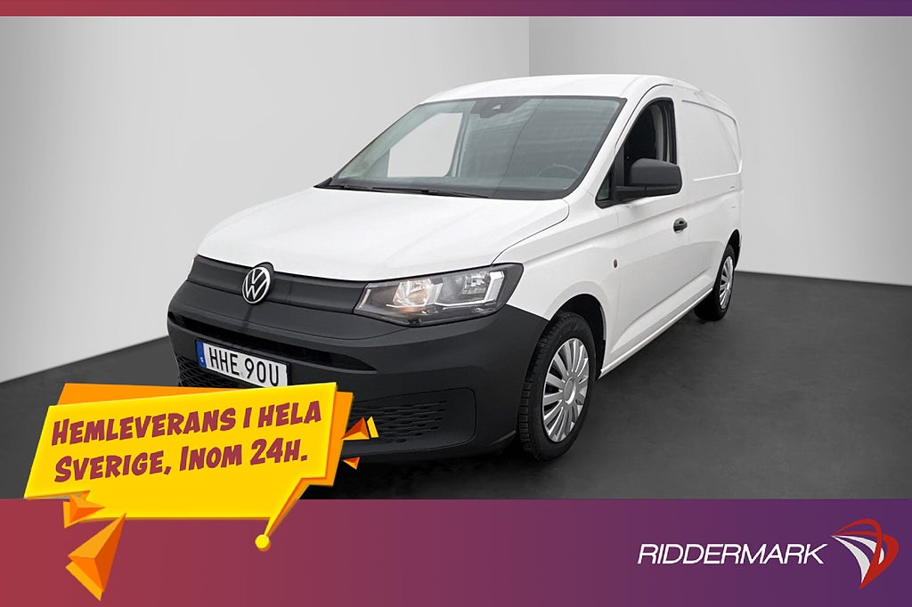 Volkswagen Caddy Maxi Värmare B-Kamera CARPLAY MOMS