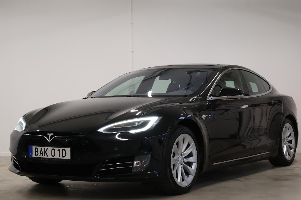 Tesla Model S 75D *DRAGKROK GODKÄND FÖR 1850KG* PANORAMA ÖPPNINGSBAR