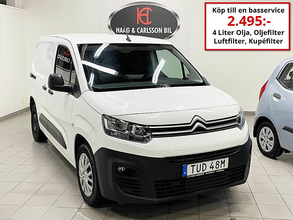 Citroën Berlingo Van1.5 BlueHDi Kamrem bytt MOMS 100Hk