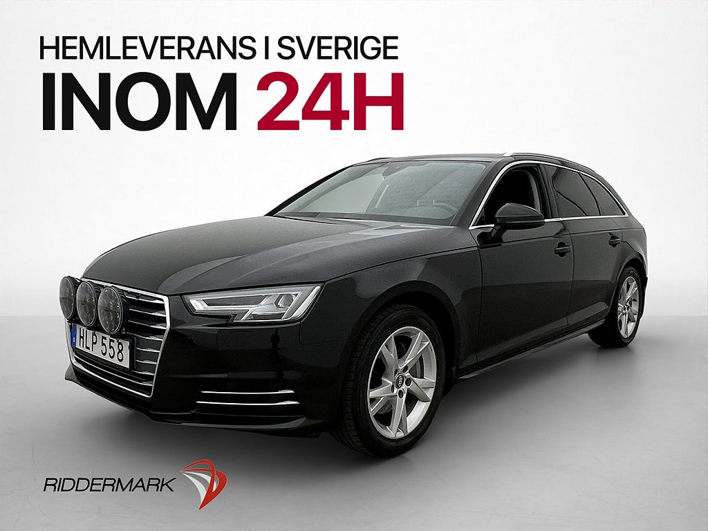 Audi A4 2.0 TDI Quattro 190hk D-Värmare Drag Extraljus