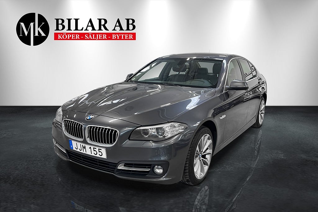 BMW 520d xDrive Sedan Steptronic Navi/Skinn/Kampanjränta 3.45%