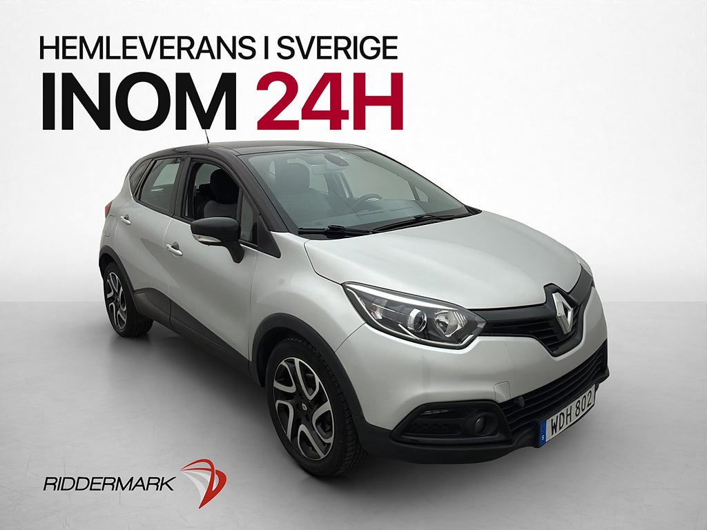 Renault Captur 1.2 TCe 120hk M&K Värm Kamera Navigation