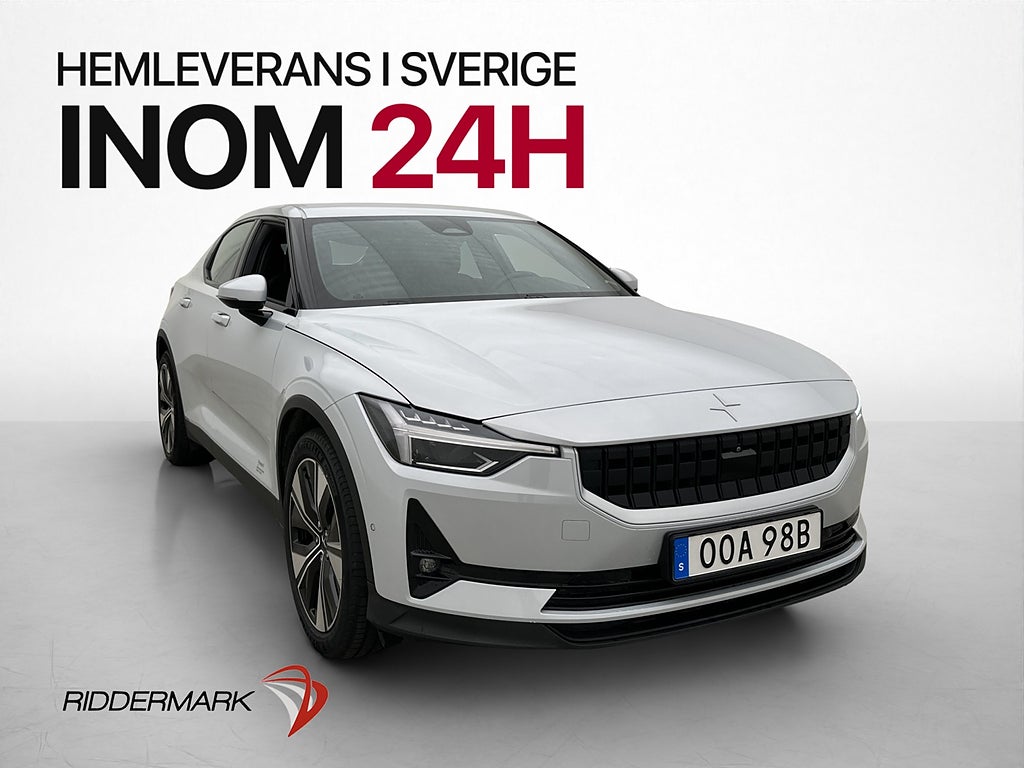 Polestar 2 Long Range Single Motor 231hk 360° CarPlay