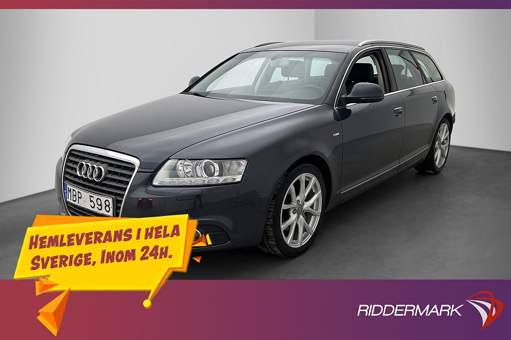 Audi A6 2.0 TDI 170hk Proline Sensorer Farthållare