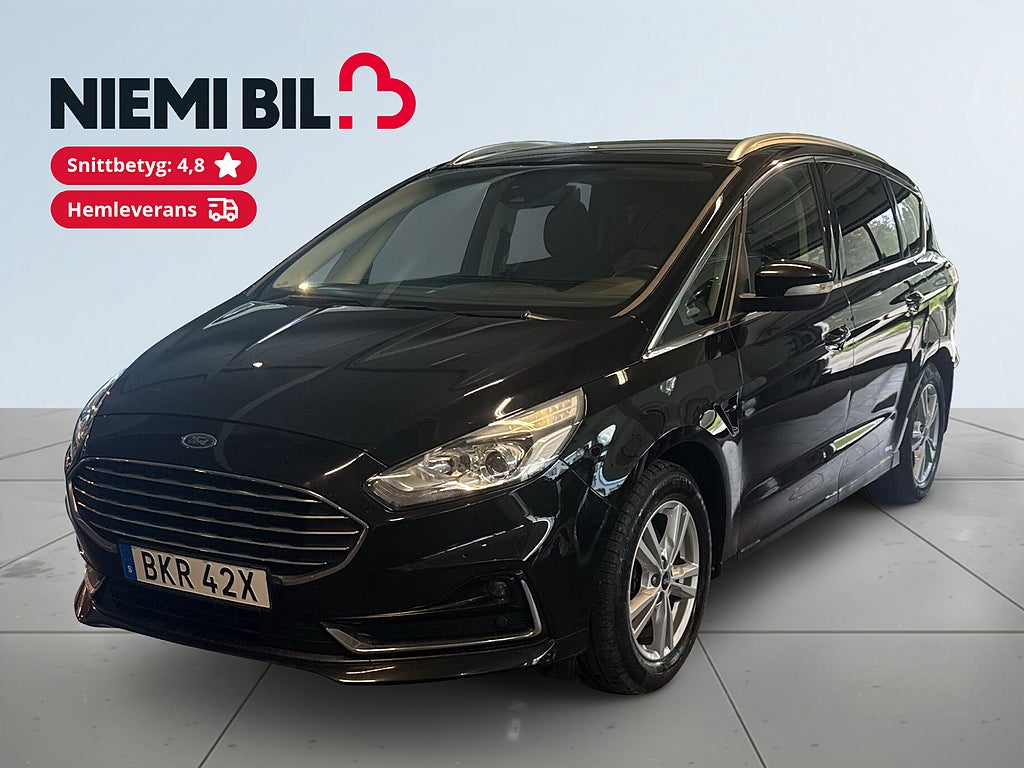 Ford S-Max Hybrid E-CVT/SoV-hjul/Pvärmare/FA.håll/7-sitsig/Nav