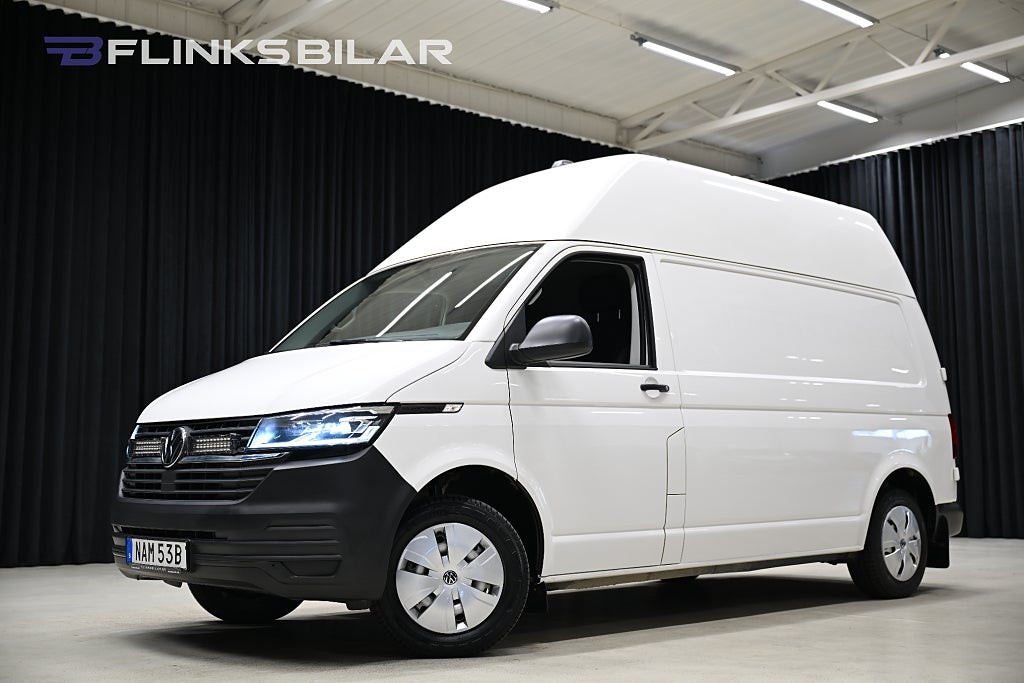 Volkswagen Transporter 4Motion 150HK Högtak|L2|LED|Inredd|Inverter|Leasbar
