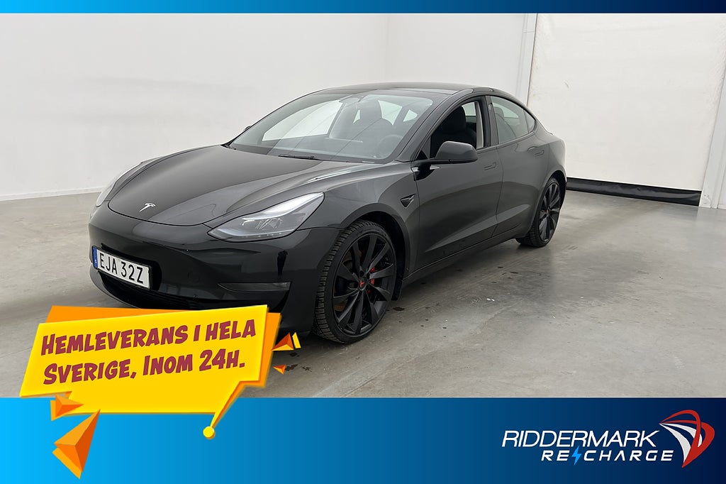 Tesla Model 3 Performance AWD Autopilot Panorama MOMS