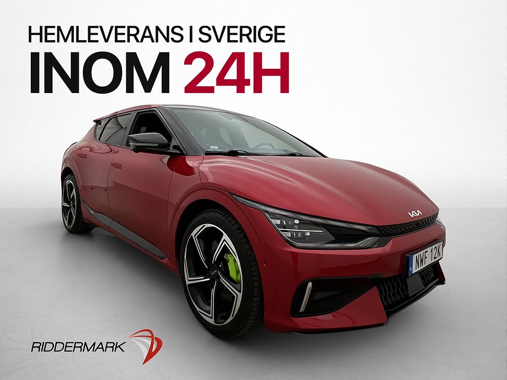 Kia EV6 585hk AWD GT Pano Meridian HUD 360° CarPlay