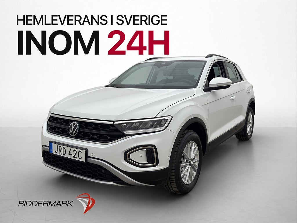 Volkswagen T-Roc 1.5 TSI P-Värmare Cockpit Kamera CarPlay