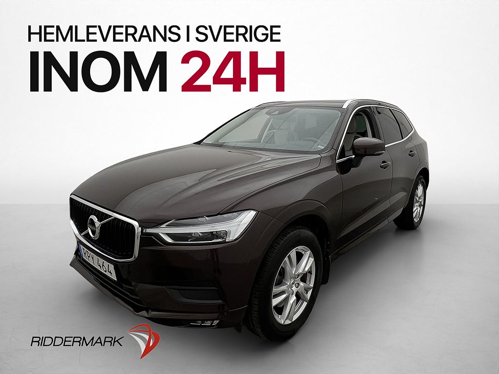 Volvo XC60 T5 AWD 250hk Momentum Värmare VOC Kamera CarPlay
