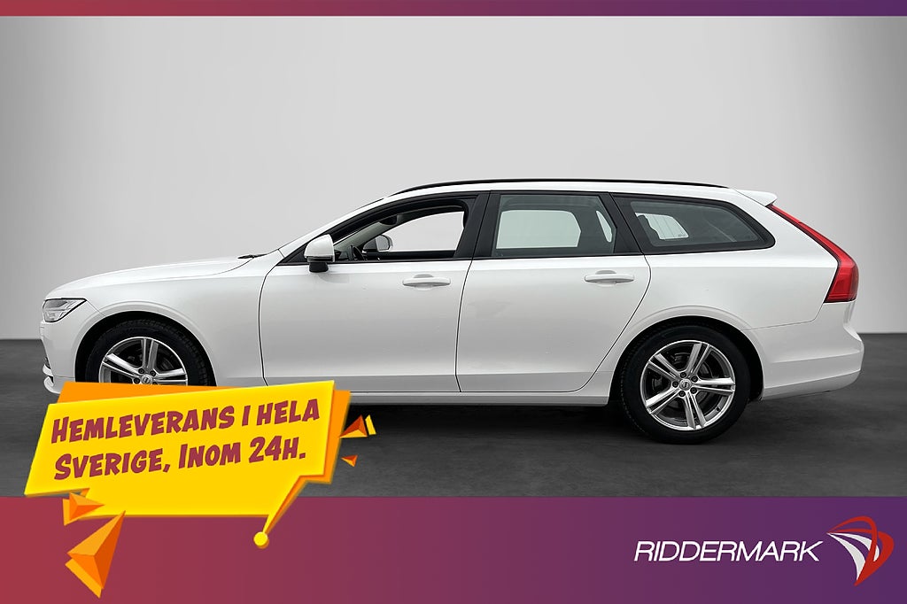 Volvo V90 D3 150hk VoC P-Värmare P-sensorer Dragkrok