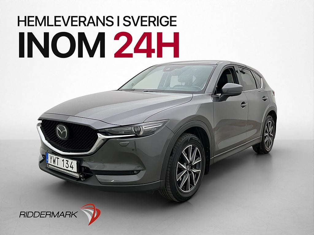 Mazda CX-5 2.2 175hk AWD Optimum BOSE HUD Skinn Drag Kamera