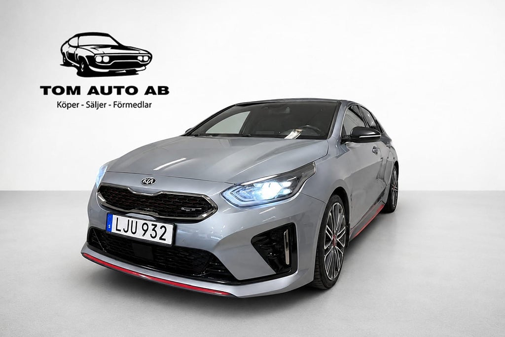 Kia ProCee'd GT 204 hk JBL Kamera Navi CarPlay Rattvärme 
