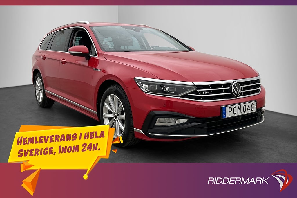 Volkswagen Passat 2.0 TDI R-Line Cockpit Värmare CarPlay