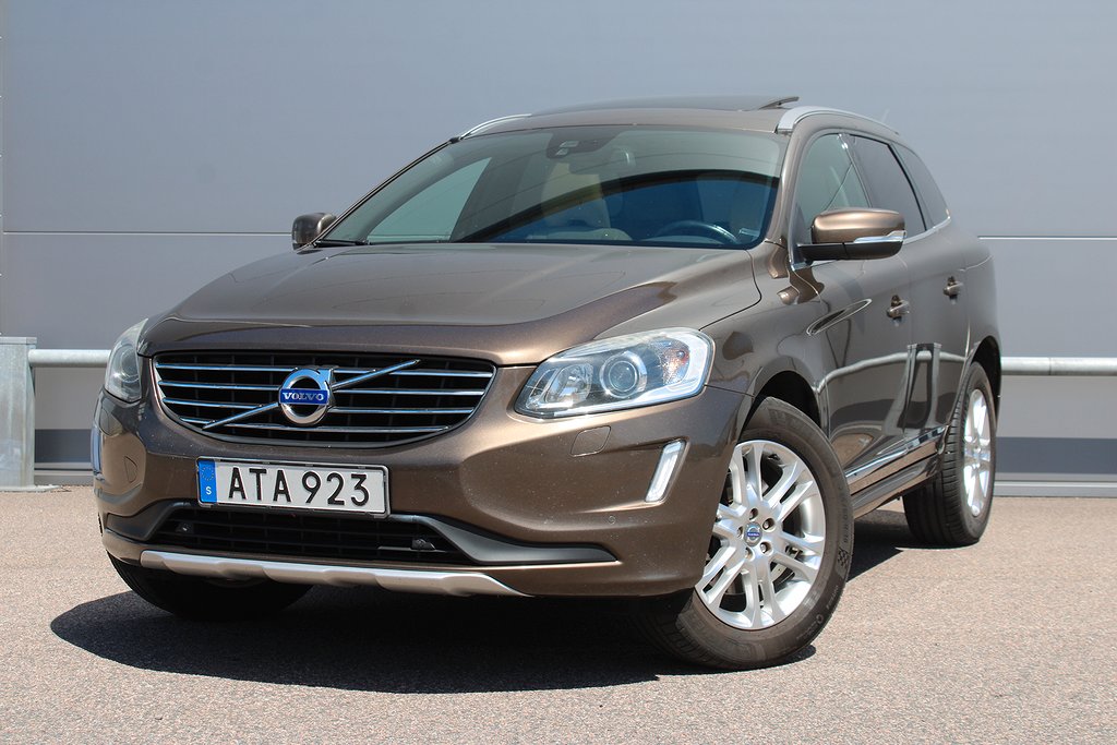 Volvo XC60 D4 Summum Navi Panorama Drag Värmare Läder