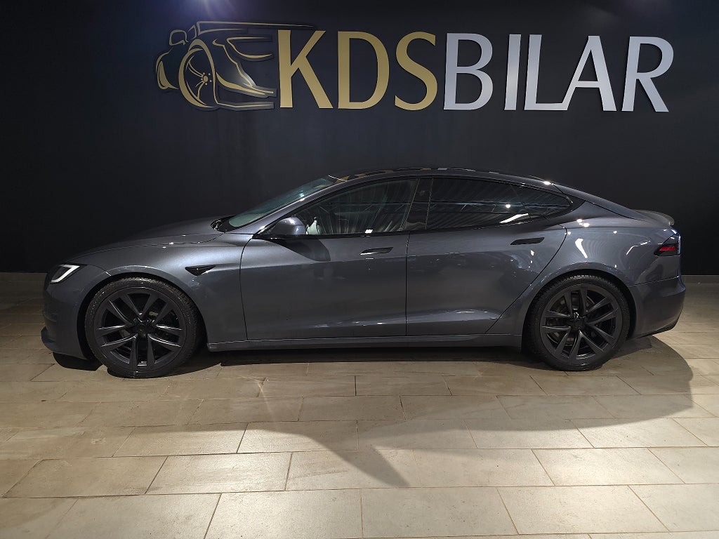 Tesla Model S Plaid AWD 1020hk | Panorama | Drag
