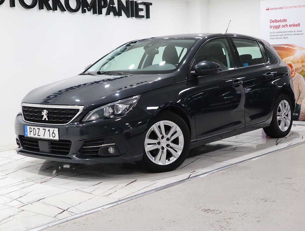 Peugeot 308 1.2 PureTech 130 EAT Active Carplay Sensorer KamremBytt