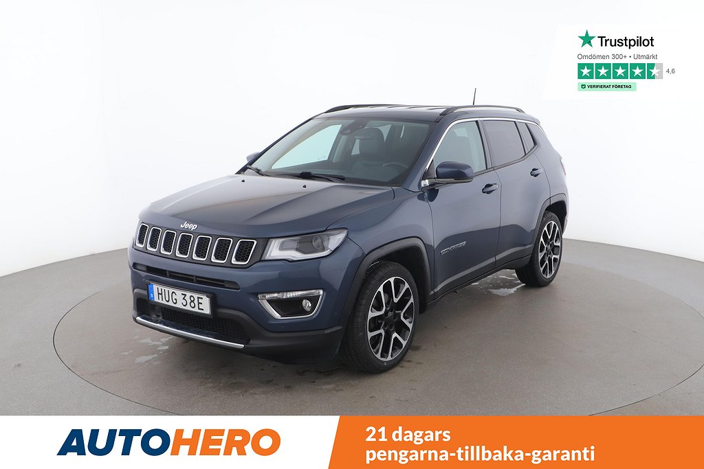 Jeep Compass 1.3 T-GDi / NYSERVAD, Backkamera, Rattvärme