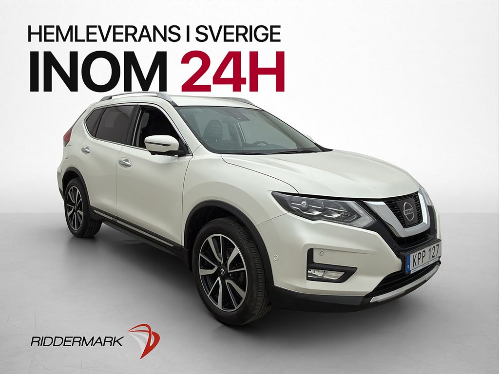 Nissan X-Trail 130hk Tekna BOSE M&K-Värmare 360° Navi Drag