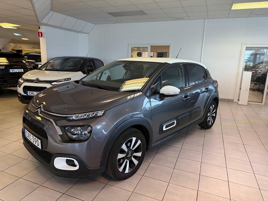 Citroën C3 1.2 PureTech 83 Euro 6 Shine Carplay Ny besiktad 