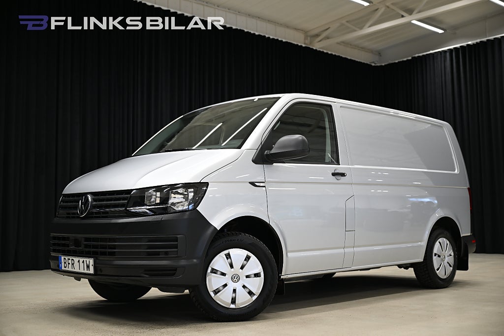 Volkswagen Transporter DSG 150HK V-Inredd|Drag|Värmare|EnÄgare|Backkamera|Moms