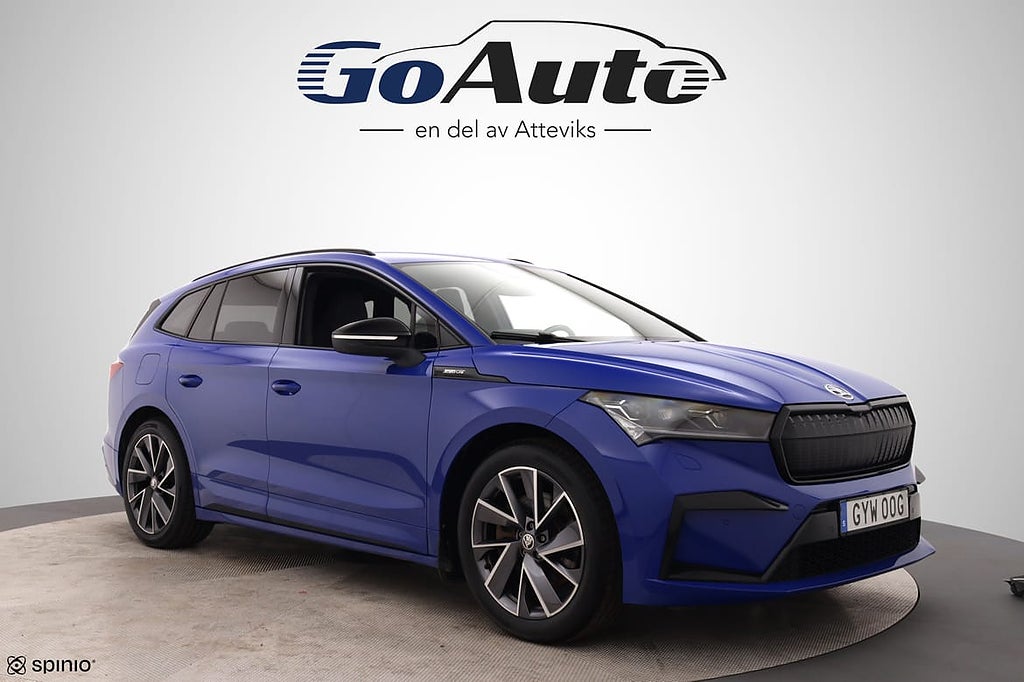 Skoda Enyaq iV 80 Sport Line Drag Backkamera 204 hk