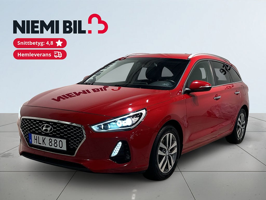 Hyundai i30 Wagon 1.4 Comfort Mvärm GPS Kamera Rattvärme S/V-hjul