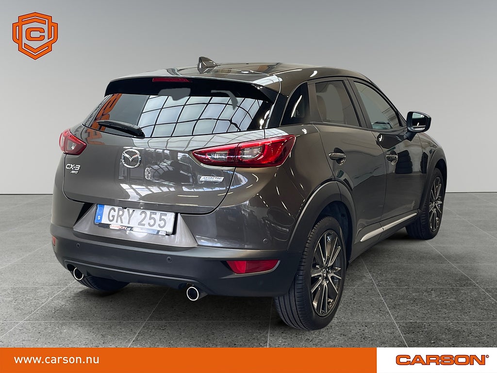 Mazda CX-3 4,99% 1.5 Aut Navi BOSE Läder Head up Display