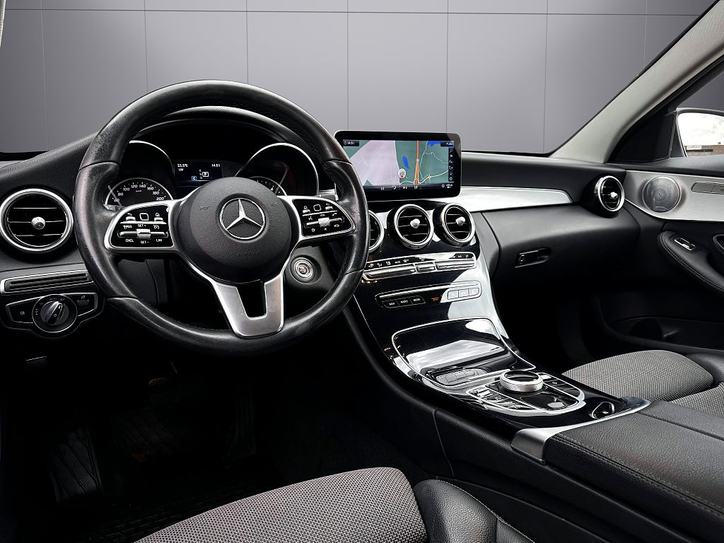 Mercedes-Benz C 200 T d 9G-Tronic Avantgarde/Värmare/19"Tums-Ny servad - miniatyr 14